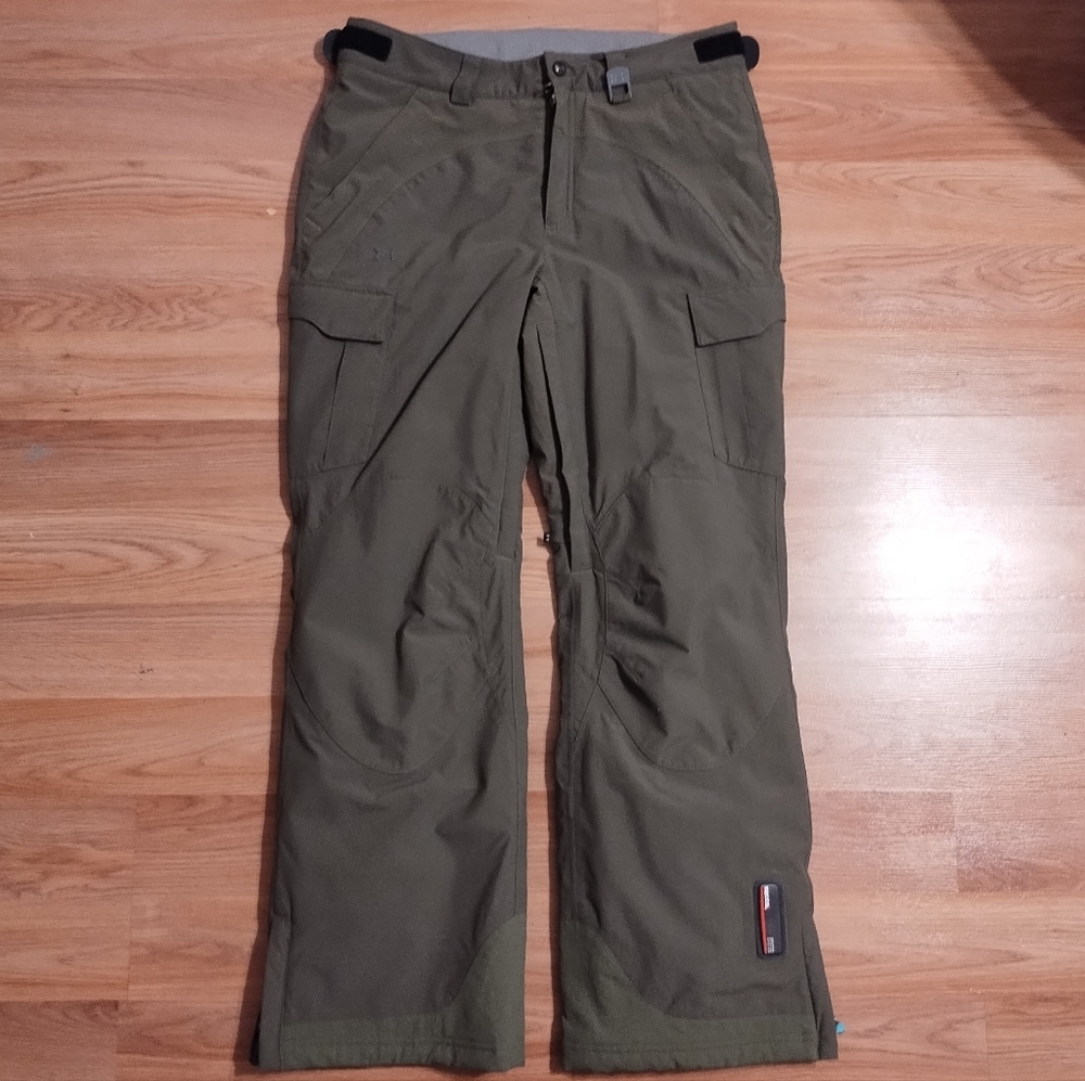 Green Under Armour Snow Pants